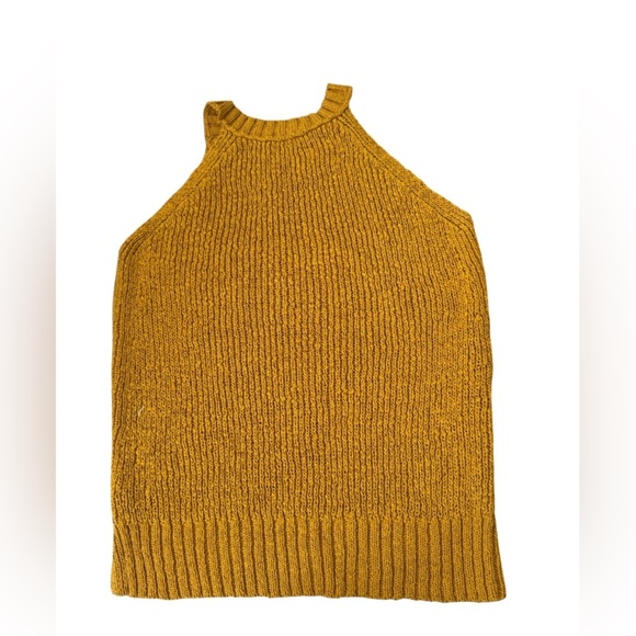 Point Sur Mustard Yellow Knit Sweater Tank Size Small - Picture 6 of 7